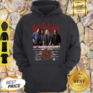 Alice In Chains 32nd Anniversary 1987 2019 Signature Hoodie