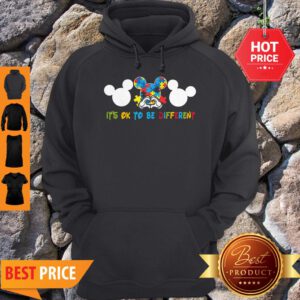 Autism Mickey Mouse It’s Ok To Be Different Hoodie