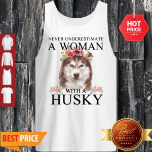 Awesome Womens Siberian Husky Mom Mama Funny Mother Grandma Dog Gift Tank Top