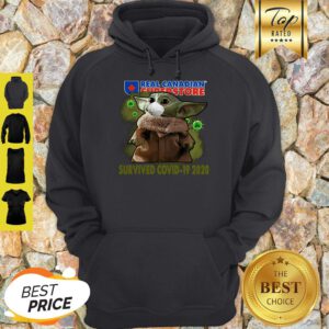 Baby Yoda Real Canadian Superstore Survived Covid-19 2020 Hoodie