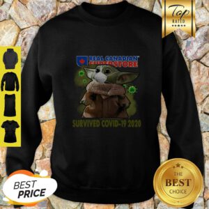Baby Yoda Real Canadian Superstore Survived Covid-19 2020 Sweatshirt