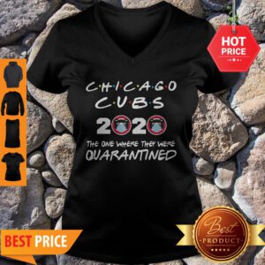 Chicago Cubs 2020 The One Where They Were Quarantined V-neck