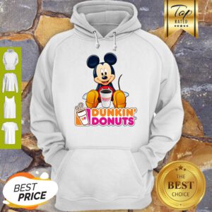 Disney Mickey Mouse Mashup Dunkin’ Donuts Hoodie