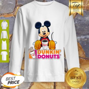 Disney Mickey Mouse Mashup Dunkin’ Donuts Sweatshirt