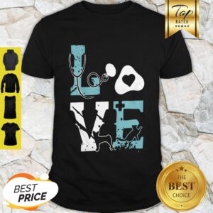 Love Cat Nurse Pet Paw Shirt