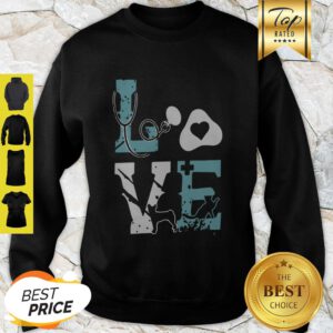 Love Cat Nurse Pet Paw Sweatshirt