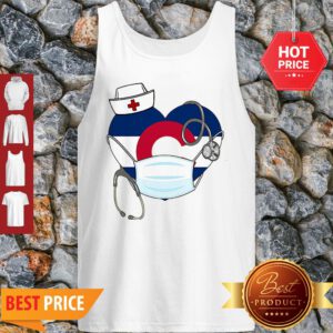 Love Colorado Stethoscope Nurse Mask Tank Top