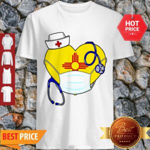 Love New Mexico Nurse Mask Coronavirus Shirt