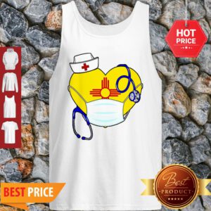 Love New Mexico Nurse Mask Coronavirus Tank Top
