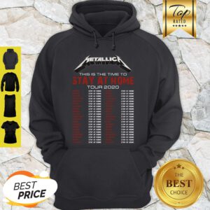 Metallica This Is The Time To Stay At Home Tour 2020 Hoodie