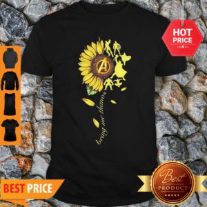 Nice Sunflower Avengers Bring Me Thanos Shirt