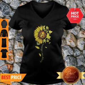 Nice Sunflower Avengers Bring Me Thanos V-neck