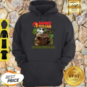 Official Baby Yoda Family Dollar Survived Covid 19 2020 Hoodie