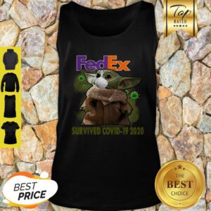 Official Baby Yoda Fedex Survived Covid 19 2020 Tank Top