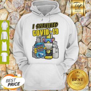 Premium I Survived Covid 19 Hoodie