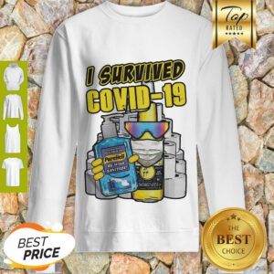 Premium I Survived Covid 19 Sweatshirt