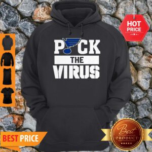 St. Louis Blues Puck The Virus Hoodie