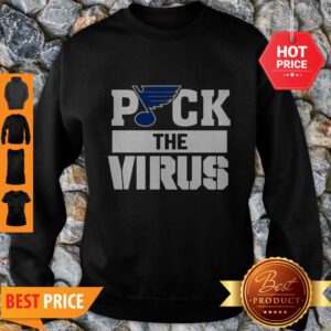 St. Louis Blues Puck The Virus Sweatshirt