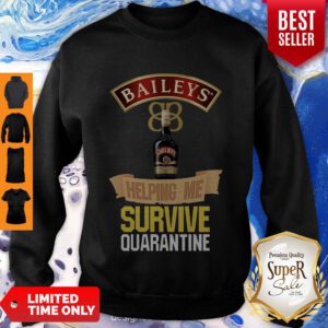 Awesome Balleys Helping Me Survive Quarantine Coronavirus Sweatshirt