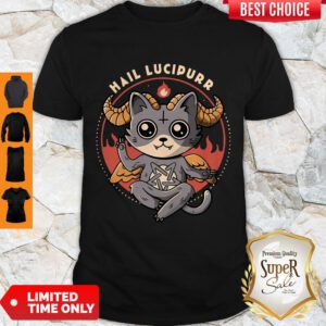 Awesome Satan Cat Hail Lucipurr Shirt