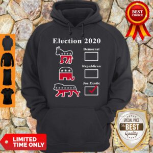 Election 2020 Democrat Republican Joe Exotic Hoodie