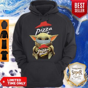 Funny Baby Yoda Mask Hug Pizza Hut Coronavirus Hoodie