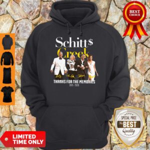 Schitt Creek Signature Thanks For The Memories 2015 2020 Hoodie