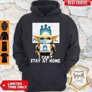 Baby Yoda Mask Kaiser Permanente I Can’t Stay At Home Coronavirus Hoodie