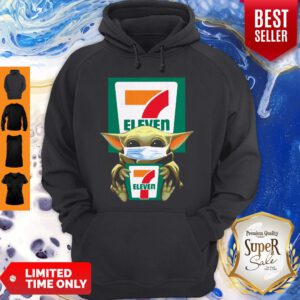 Official Baby Yoda Mask 7-Eleven Coronavirus Hoodie