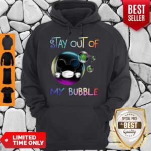 Official Mickey Mouse Stay Out Of My Bubble Coronavirus Hoodie