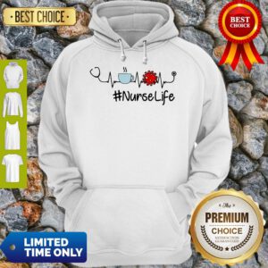 Awesome Nurse Life Heart Beat Covid19 Hoodie