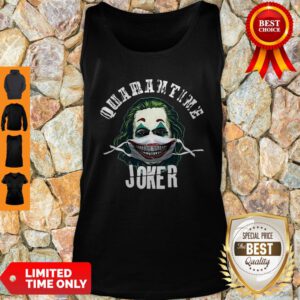 Joaquin Phoenix Quaeantine Joker Coronavirus Tank Top