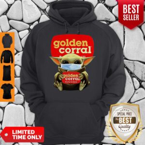 Nice Baby Yoda Mask Golden Corral Coronavirus Hoodie