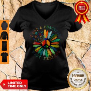 Nice Hippie I Got A Peaceful Easy Feeling V-neck