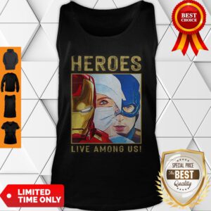 Nice Nurse Heroes Live Among US Tank Top