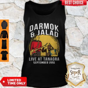Nice Star Wars Darmok And Jalad Live At Tanagra September 1991 Tank Top