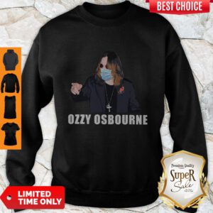 Official Ozzy Osbourne Mask Covid 19 Sweatshirt