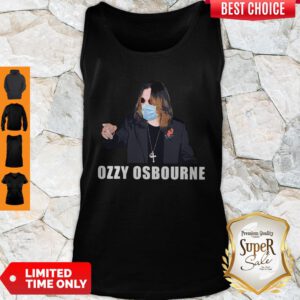 Official Ozzy Osbourne Mask Covid 19 Tank Top