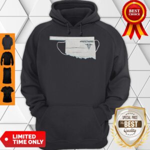Oklahoma Face Mask Protect Nurses Hoodie
