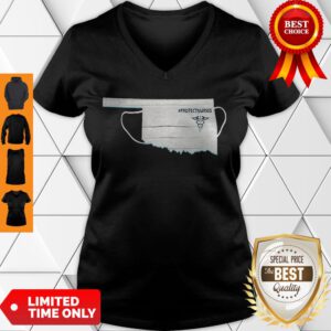 Oklahoma Face Mask Protect Nurses V-neck