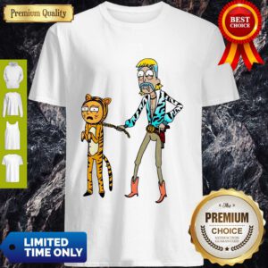 Rick And Morty Joe Exotic Tiger King Shirt