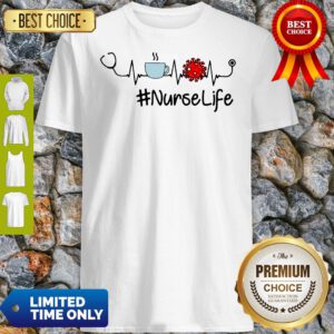 Awesome Nurse Life Heart Beat Covid19 Shirt