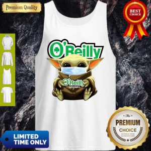 Star Wars Baby Yoda Mask Hug O’Reilly Auto Parts Covid-19 Tank Top