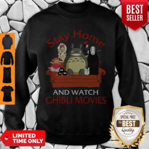 Stay Home And Watch Ghibli Movies Coronavirus Sweatshirt