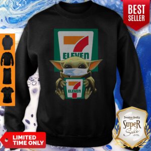 Official Baby Yoda Mask 7-Eleven Coronavirus Sweatshirt