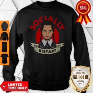 Premium Socially Distant Girl Sweatshirt