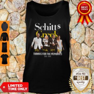 Schitt Creek Signature Thanks For The Memories 2015 2020 Tank Top