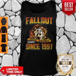 Top Fallout Social Distance Training Since 1997 Tank Top