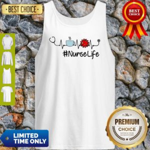 Awesome Nurse Life Heart Beat Covid19 Tank Top