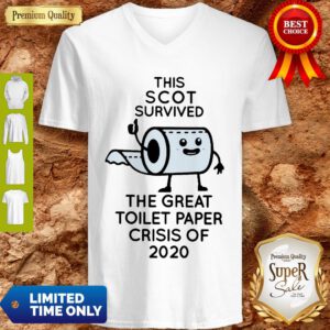 This Scot Survived The Great Toilet Paper Crisis Of 2020 V-neck